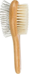TRIXIE Perie Dubla, Maner Bambus, 5x19 cm, 23020