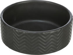 TRIXIE Castron Ceramic, 0.4 l 13 cm, Negru, 25020