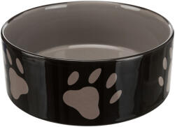 TRIXIE Castron Ceramic, Print Labute, 0.3 l 12 cm, Maro Taupe, 24531