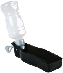 TRIXIE Flacon Cu Castron Pentru Apa, Plastic, Portabila, 0.25 l, Diferite Culori, 2462