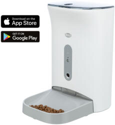 TRIXIE Hranitor Automat TX8 Smart 2.0, 4.5 l 24 x 38 x 19 cm, Alb Gri, 24344