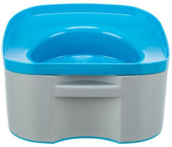TRIXIE Castron Pentru Calatorie, Strong, Plastic, 21x11x21 cm, Gri Petrol, 24601