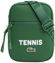Lacoste Small Flat Petit Piqué Satchel - green (NH5289TX.B01.T00)