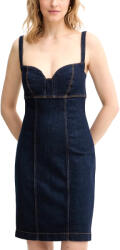 GUESS Rochii De Vară Pentru Femei Mini Rochie Denim Albastru Marin W6RK95D6881-BLJO (W6RK95D6881-BLJO)
