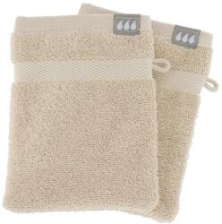  Set 2 X Mănuși 15X21Cm 100% Bumbac - Bej | Mănuși Baie (7001161)