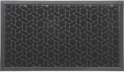MoftX Covor Intrare 43x75cm - Cubique Negru Polyester+Pvc Moftx (1474195) Pres