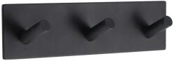  Cârlig X3 Metal - Negru | Cuiere Baie (9057103)