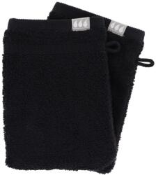  Set 2 X Mănuși 15X21Cm 100% Bumbac - Negru | Mănuși Baie (7001103)