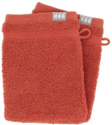  Set 2 Mănuși De Baie 15X21 Cm 100% Bumbac - Caramiziu | Mănuși Baie (7001125)