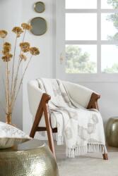 MoftX Patura Oriana 125x150cm, Culoare Natural, 55% Bumbac, 45% Poliester (P2D938001) Patura