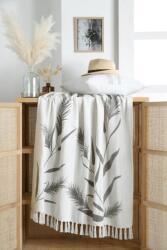 MoftX Patura Pampa 125x150cm, Culoare Crem, 55% Bumbac, 45% Poliester (P2D818001) Patura