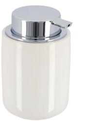  Dispenser Săpun Ceramică 235 Ml Rotund - Alb / Crom (6292100)