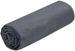 MoftX Cearsaf Cu Elastic Eden 160x200cm, Culoare Gri Inchis, 100% Bumbac Oeko Tex (DH3C277004)
