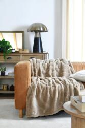MoftX Patura Fauves 130x160cm, Culoare Natural, 100% Poliester (P2D939003) Patura