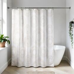  Perdea Duș Eva 180X180 Cm - Design Spirale - Alb (1100785) Perdea de dus