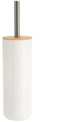  Perie De Toaletă Inaltă - Alb /Bamboo Compoziție Bambus + Pvc (6674210)
