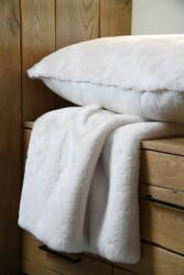 MoftX Pătură Bostan 130X160 Cm, Culoare Crem, 100% Poliester (P2C695001) Patura