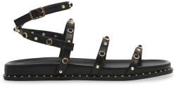 Steve Madden Stormie Sandale Casual Damă Din Piele Negre SM11003775-001 (SM11003775-001)