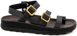 Fantasy Sandals Sandale Casual Damă Din Piele Negre S350 (S350)