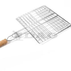 DAO Shop Gratar peste DAO, 23x21cm, maner 20cm, antiaderent, maner lemn (gratar.peste.23x21)