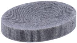  Săpuniera Polirășină Striatii Oval - Gri (64104180)