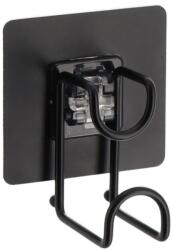  Cârlig Cu Adeziv Pvc - Negru | Cuiere Baie (91014108)