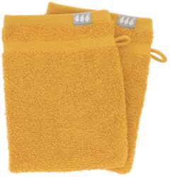 Set 2 Mănuși De Baie 15X21 Cm 100% Bumbac - Mustar | Mănuși Baie (7001199)