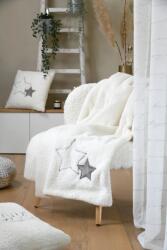 MoftX Patura Doureve 130x160cm, Culoare Crem, 100% Poliester (P2D921001) Patura