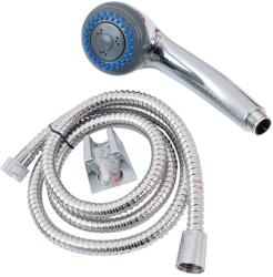  Set Pară Duș 3 Funcții Anti Calcar + Furtun Flexibil 150 Cm - Crom (3301102)