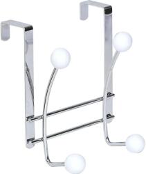 Cârlig X2 Cu Bile Ceramice - Alb | Cuiere Baie (9027100)