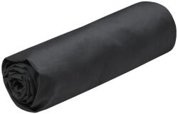 MoftX Cearsaf Cu Elastic Elysee 90x190cm, Culoare Antracit, 100% Bumbac Oeko Tex (DH1D247006)