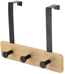  Cuier X3 Bamboo - Negru | Cuiere Baie (9032237)