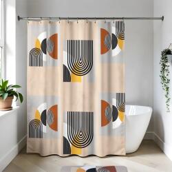  Perdea Duș 180X180 Cm Design Geometric - Trendy (1100746) Perdea de dus