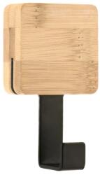  Cârlig X1 Bamboo - Negru | Cuiere Baie (9070237)