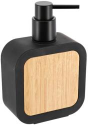  Dispenser Săpun Plastic Si Bambus 350 Ml - Negru (62206103)