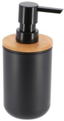  Dispenser Săpun Plastic 300 Ml - Negru/Bamboo (6274237)