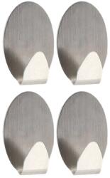  Cârlig X4 Inox Oval - Crom | Cuiere Baie (9047102)