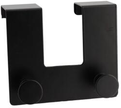  Cârlig X2 Usa - Negru | Cuiere Baie (9028108)