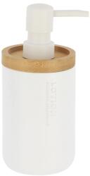  Dispenser Săpun Polirășină / Bambus 280 Ml - Alb / Bamboo (62101210)