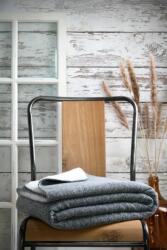 MoftX Patura Rusty 130x160cm, Culoare Gri, 100% Poliester (P2D421002) Patura