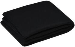 MoftX Patura Carlton 125x150cm, Culoare Negru, 100% Poliester (P2C931011) Patura
