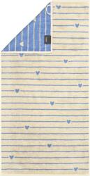Cawö Prosop Lines&Hearts 70 x 140 cm albastru (6276 70/140 31) Prosop