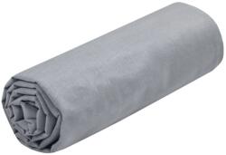 MoftX Cearsaf Cu Elastic Eden 160x200cm, Culoare Gri, 100% Bumbac Oeko Tex (DH3C277007)