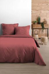 MoftX Cearsaf De Pilota Eden Pat Dublu 240x220cm, Culoare Rubiniu, 100% Bumbac Oeko Tex (HC3C277008)