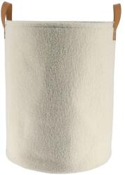 Coș Rufe Textil Mare 40X52 Cm - Alb | Organizatoare Baie (8419810401)