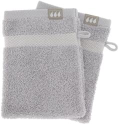  Set 2 X Mănuși 15X21Cm 100% Bumbac - Gri Deschis | Mănuși Baie (7001183)