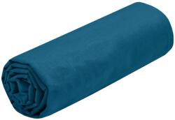 MoftX Cearsaf Cu Elastic Eden 180x200cm, Culoare Verde Petrol, 100% Bumbac Oeko Tex (DH4C277010)