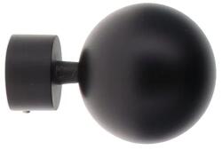  Set Capăt Decorativ Galerie Gaia Fi28 - Negru Mat Compoziție Fier Forjat (71175955)