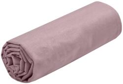 MoftX Cearsaf Cu Elastic Eden 180x200cm, Culoare Roz Pudra, 100% Bumbac Oeko Tex (DH4C277005)