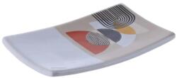  Săpuniera Ceramică Design Modern - Alb / Multicolor (6477746)